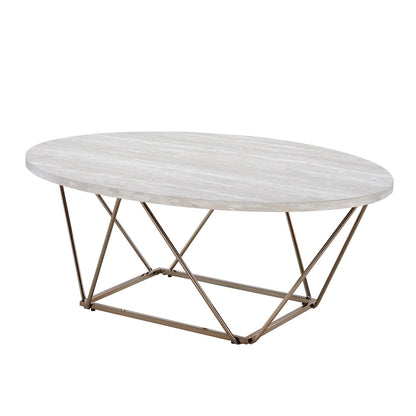 Steve Silver Ravine Marble Top Coffee Table