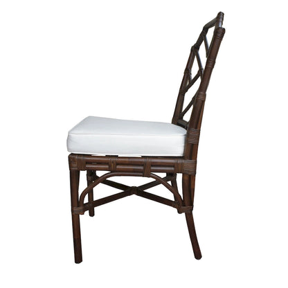 Kara Rattan Dining Side Chair, (Set of 2)