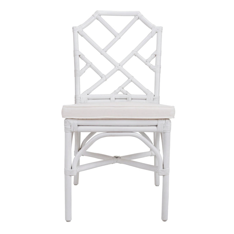 Kara Rattan Dining Side Chair, (Set of 2)