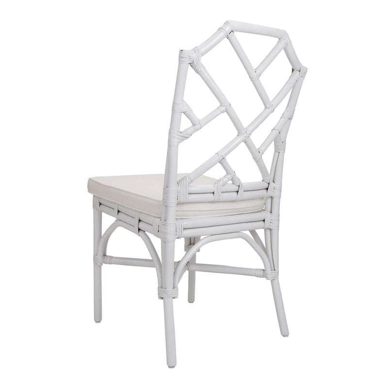 Kara Rattan Dining Side Chair, (Set of 2)