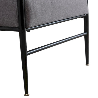 Ebello Comfy Simple Upholstered Single Armchair for Living Room