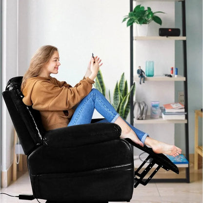 Electric Power Lift Recliner Chair Sofa, Remote Controlled Power Lift Chair, Comfortable Power Lift Recliners for Elderly