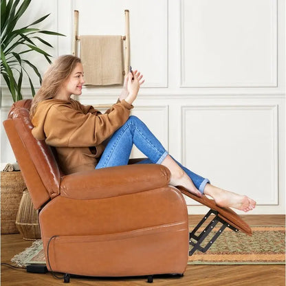 Electric Power Lift Recliner Chair Sofa, Remote Controlled Power Lift Chair, Comfortable Power Lift Recliners for Elderly