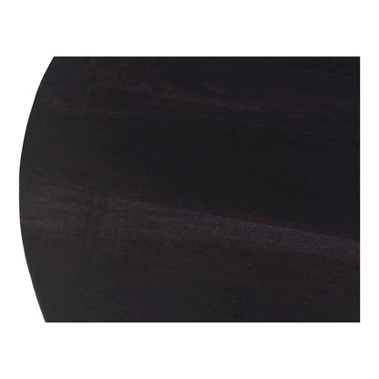 Aurelle Home Modern Solid Acacia Wood Round Base Coffee Table