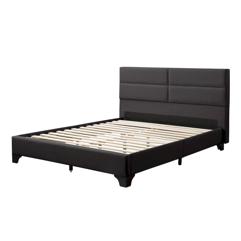 Bellevue Queen Rectangle Panel Upholstered Bed