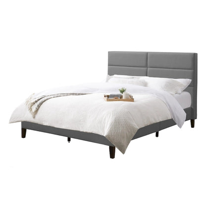 Bellevue Queen Rectangle Panel Upholstered Bed