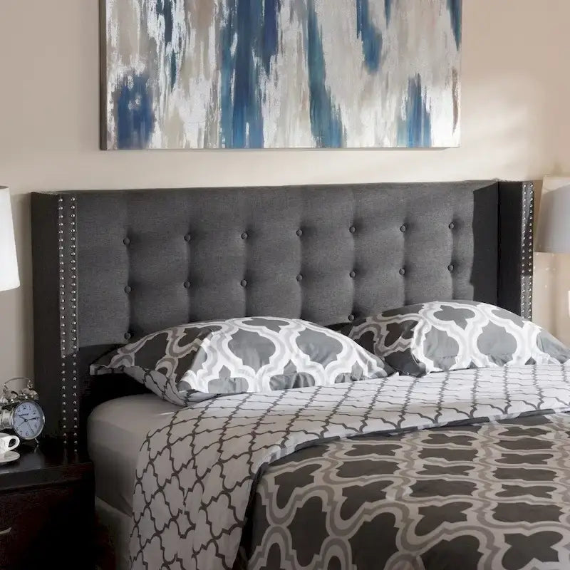 Contemporary Fabric Headboard by Baxton Studio