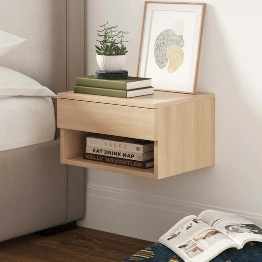 Modern Floating Bedside Nightstand