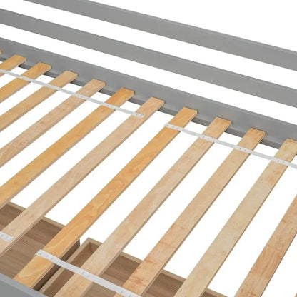 Twin Size Wooden Daybed with two Storage Drawers