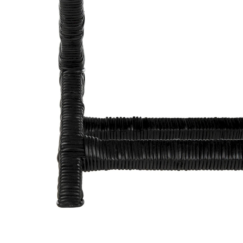 SAFAVIEH Suzette Natural Wicker x-Bench - 22 x 22 x 19.5 - 22Wx22Dx20H