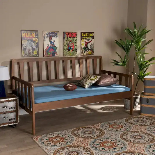 Midori Modern and Contemporary Transitional Twin Size Daybed