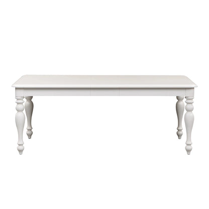Summer House Oyster White 6 Piece Rectangular Table Set