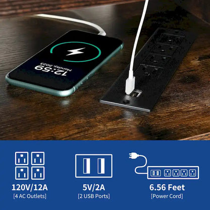 Moasis 66-inch L Shaped Gaming Desk with Shelves and Monitor Stand Home Office Desk