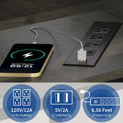 Moasis 66-inch L Shaped Gaming Desk with Shelves and Monitor Stand Home Office Desk