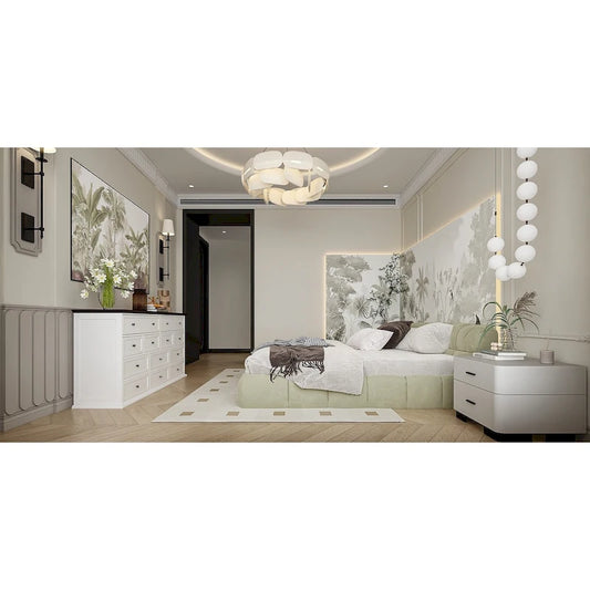 61W Legant 12-Drawer Dresser for Modern Home Decor Accent Cabinet