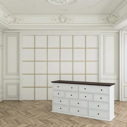 61W Legant 12-Drawer Dresser for Modern Home Decor Accent Cabinet