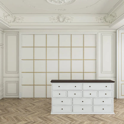 61W Legant 12-Drawer Dresser for Modern Home Decor Accent Cabinet