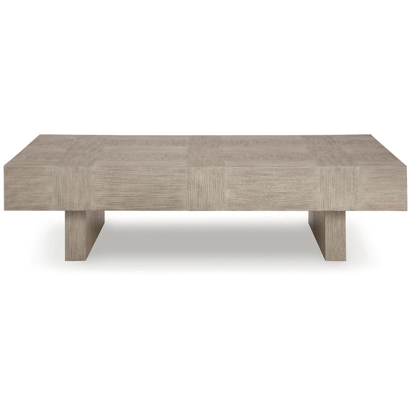 Signature Design by Ashley Jorlaina Light Grayish Brown Coffee Table - 60W x 35D x 16H