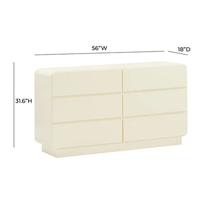 Sagura 6-Drawer Dresser