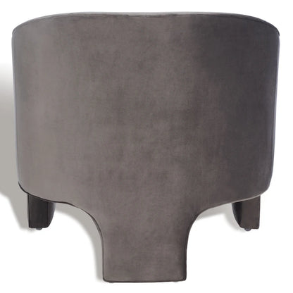 SAFAVIEH Couture Evchen Velvet Accent Chair - 30 W x 28 L x 30 H - 30Wx28Dx30H