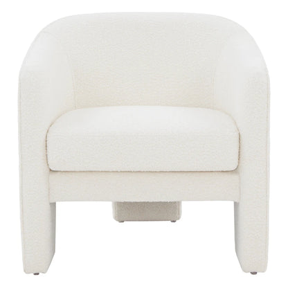 SAFAVIEH Couture Evchen Velvet Accent Chair - 30 W x 28 L x 30 H - 30Wx28Dx30H