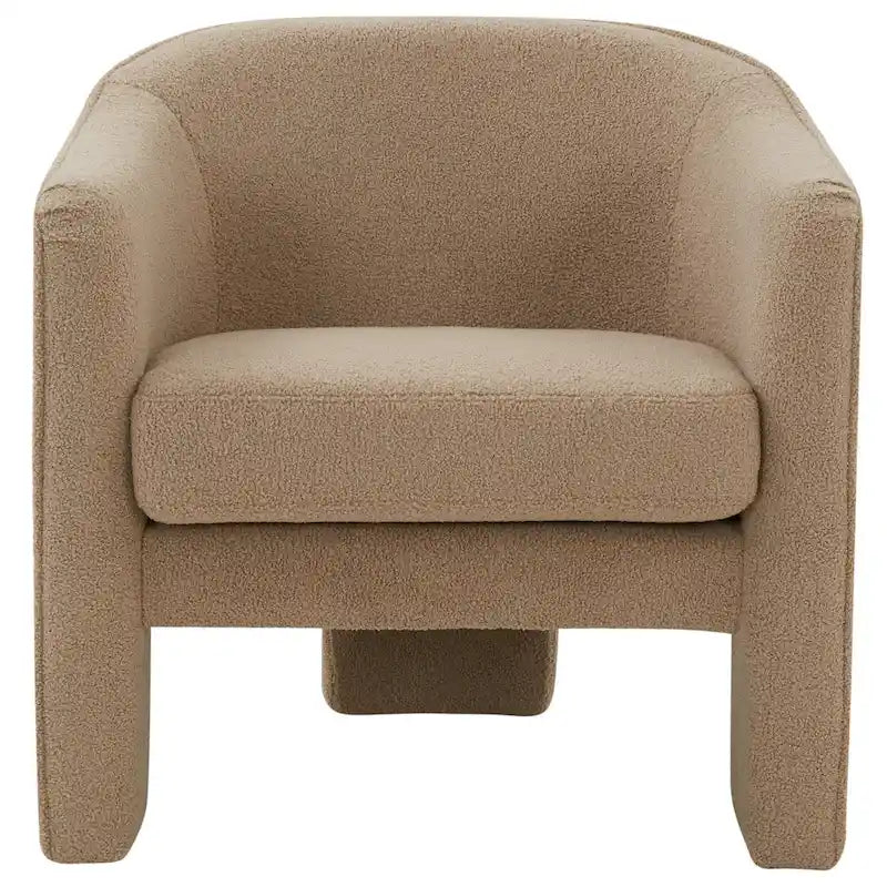 SAFAVIEH Couture Evchen Velvet Accent Chair - 30 W x 28 L x 30 H - 30Wx28Dx30H