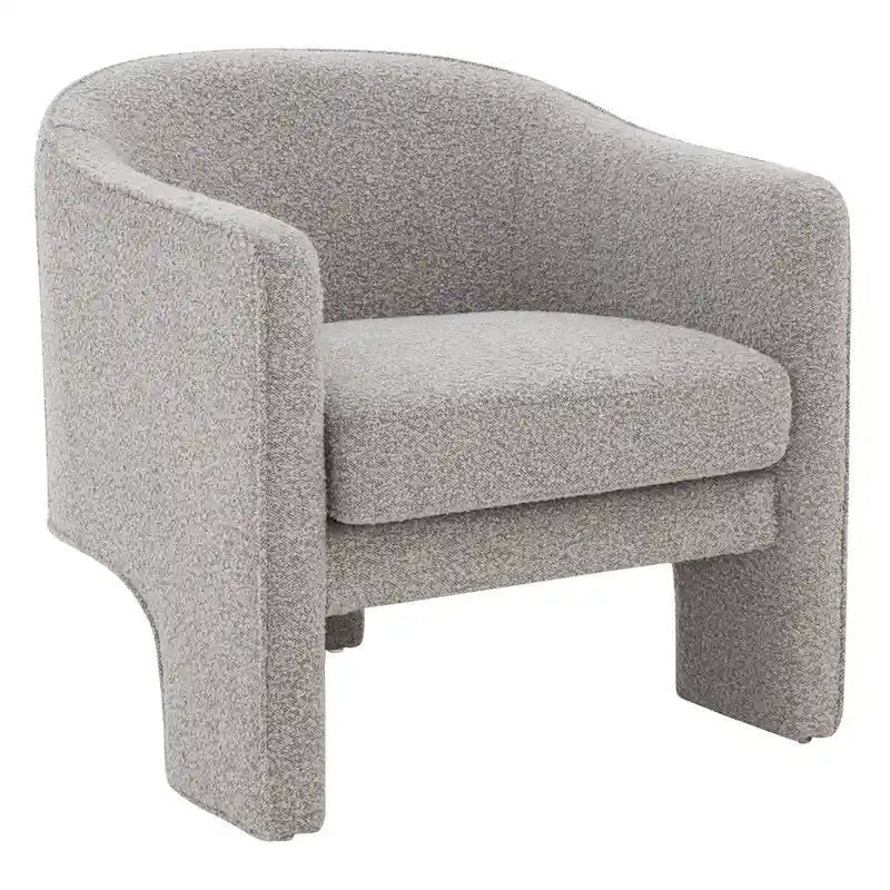 SAFAVIEH Couture Evchen Velvet Accent Chair - 30 W x 28 L x 30 H - 30Wx28Dx30H