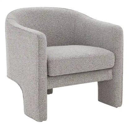 SAFAVIEH Couture Evchen Velvet Accent Chair - 30 W x 28 L x 30 H - 30Wx28Dx30H