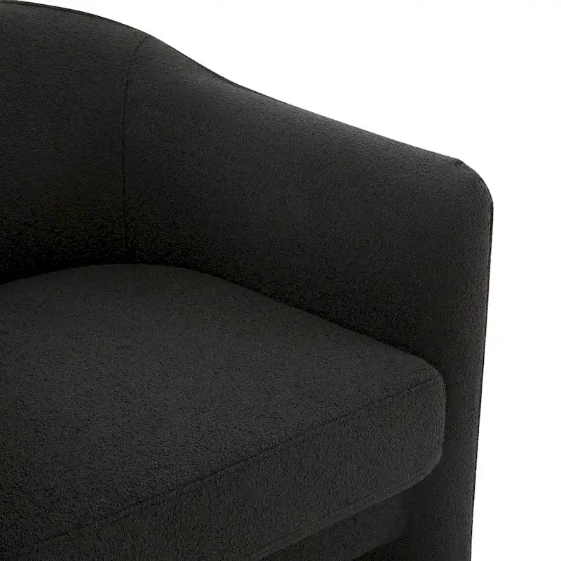 SAFAVIEH Couture Evchen Velvet Accent Chair - 30 W x 28 L x 30 H - 30Wx28Dx30H