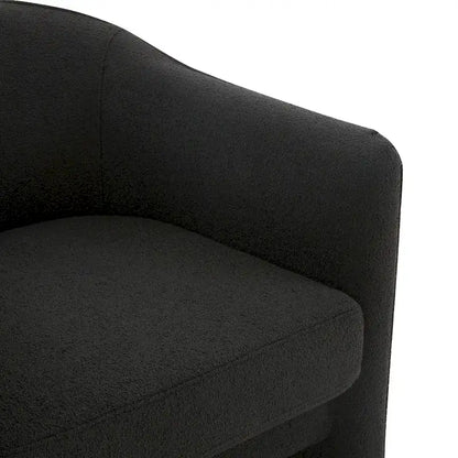 SAFAVIEH Couture Evchen Velvet Accent Chair - 30 W x 28 L x 30 H - 30Wx28Dx30H