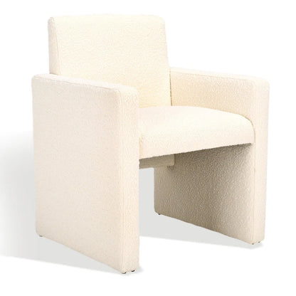 SAFAVIEH Couture Gunna Linen Arm Chair - 26 W x 25 D x 33 H - 26Wx25Dx33H