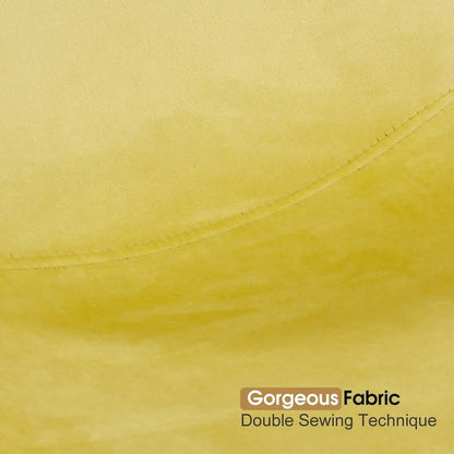 Ivinta Modern Dining Chair, Mid Century Upholstered Armless Chair for Living Dining Room