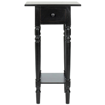 SAFAVIEH Arrie Black Accent Table - 17.7 x 13.8 x 31.9 - 18Wx14Dx32H