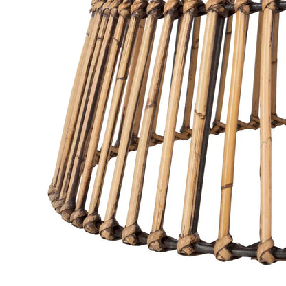 SAFAVIEH Aveline Modern Rattan Round Coffee Table - 31.5 W x 31.5 L x 17.7 H - 32Wx32Dx18H