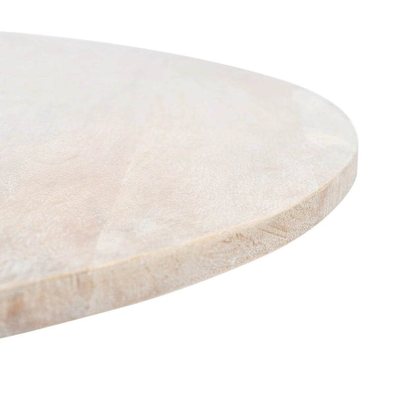 SAFAVIEH Aveline Modern Rattan Round Coffee Table - 31.5 W x 31.5 L x 17.7 H - 32Wx32Dx18H