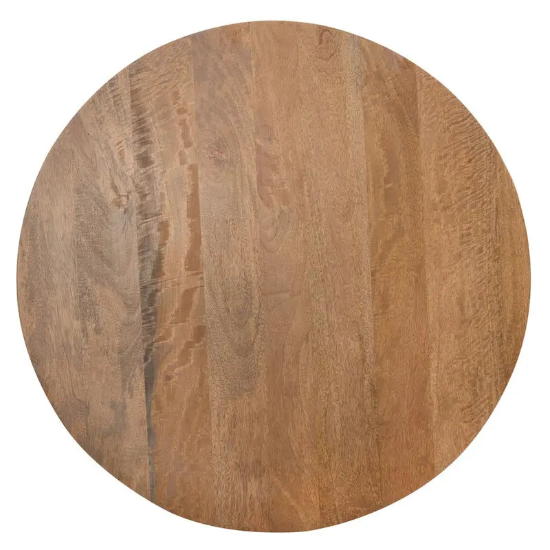 SAFAVIEH Aveline Modern Rattan Round Coffee Table - 31.5 W x 31.5 L x 17.7 H - 32Wx32Dx18H