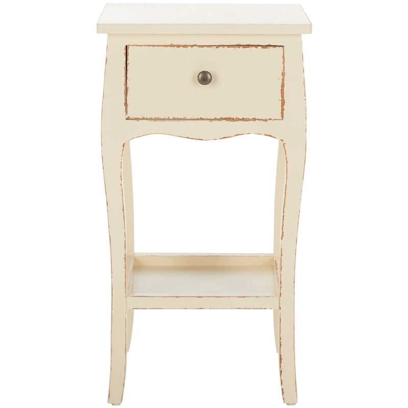 SAFAVIEH Mena End Table - 16.1 x 14.2 x 30 - 16Wx14Dx30H