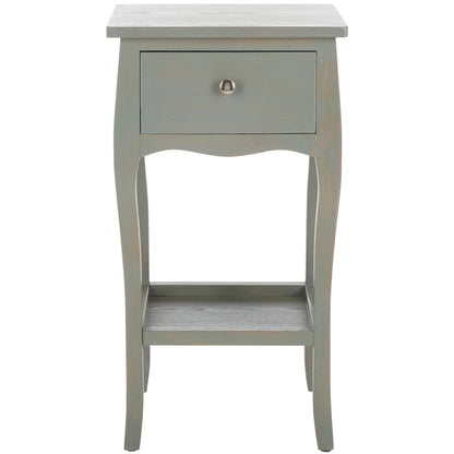 SAFAVIEH Mena End Table - 16.1 x 14.2 x 30 - 16Wx14Dx30H