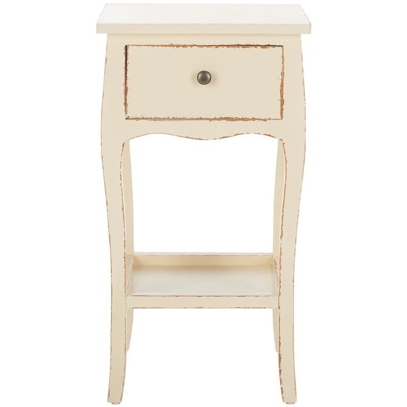 SAFAVIEH Mena End Table - 16.1 x 14.2 x 30 - 16Wx14Dx30H