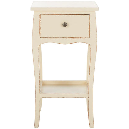 SAFAVIEH Mena End Table - 16.1 x 14.2 x 30 - 16Wx14Dx30H