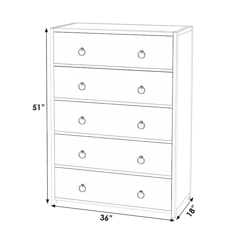 Lark 5-Drawer Dresser