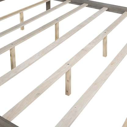 King Size Canopy Platform Bed