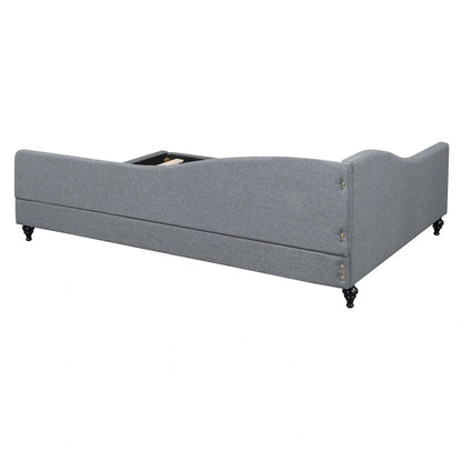 Full Size L-Shaped Linen Daybed