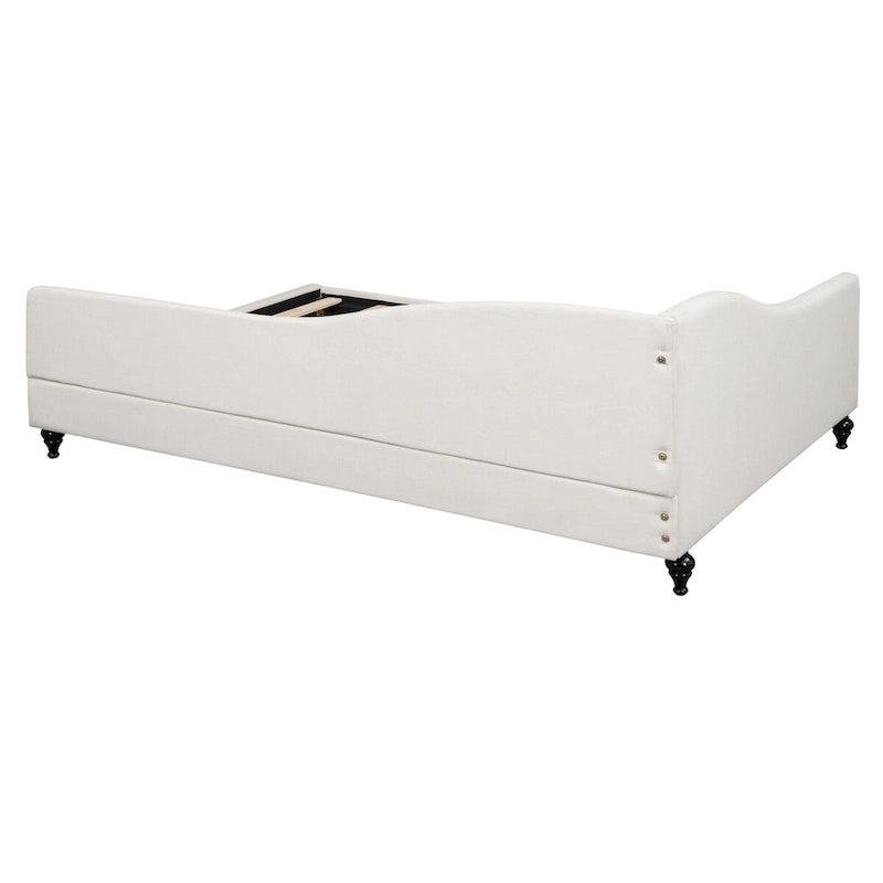 Full Size L-Shaped Linen Daybed