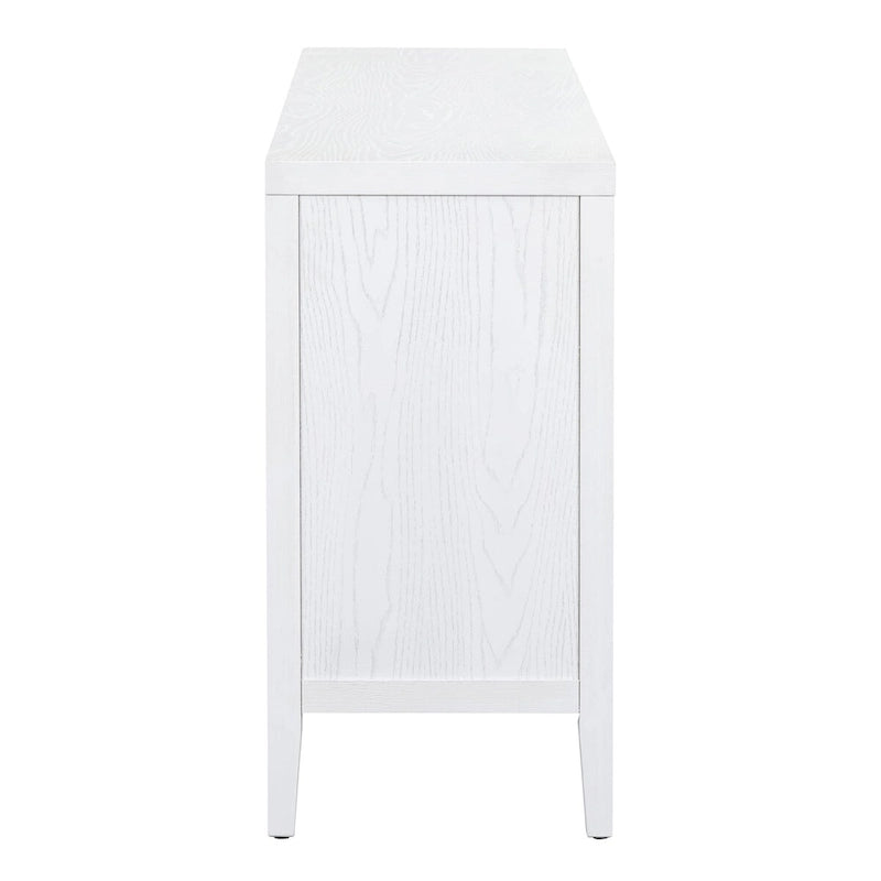 Retro Sideboard door with Circular Groove Design cabinets - N/A