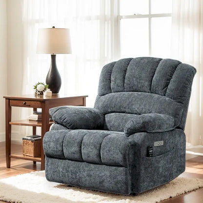 Chenille Large Electric Power Lift Massage & Heat, USB Port,Pockets