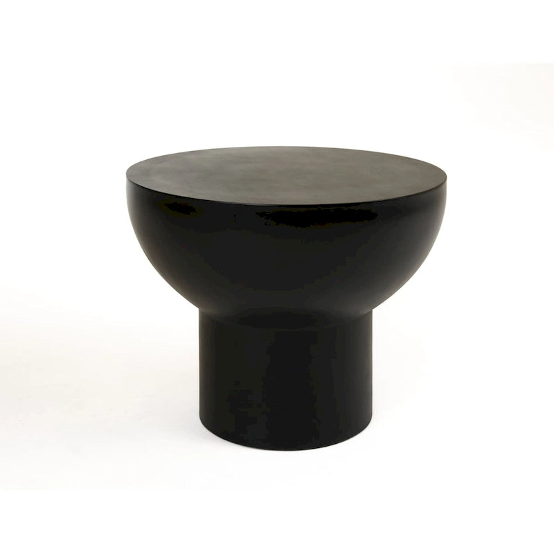 Modrest Fate Modern Black Concrete End Table