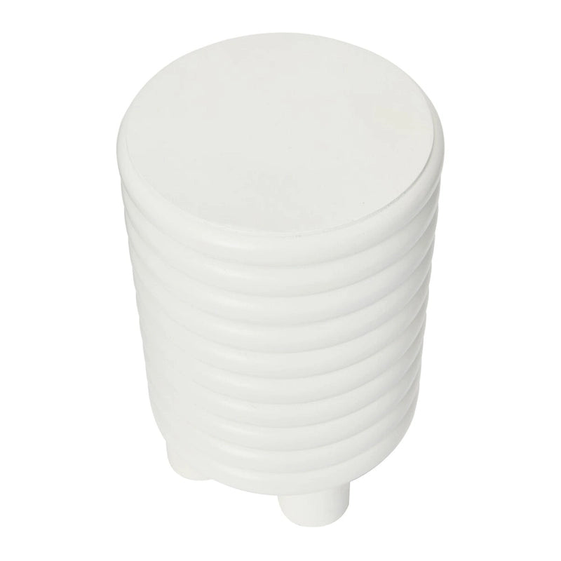 Dossier Vintage Solid Wood End Table or Stool