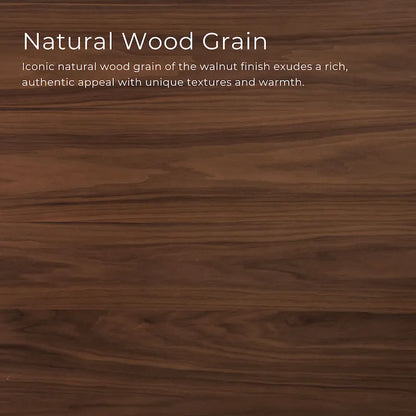 Furniture of America Beau I Mid-century Walnut 7-Piece Rectangle Dining Table Set