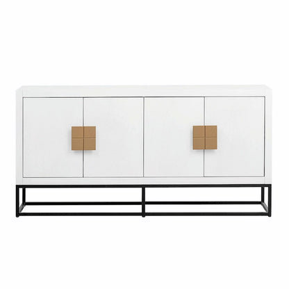 Luxurious Cabinet with Unique Support Legs and Adjustable Shelves